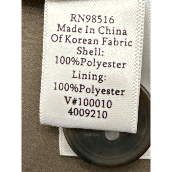 Vintage Abstract Print Womens Blazer Jacket 3/4 Sleeve size Small - Picture 10 of 12